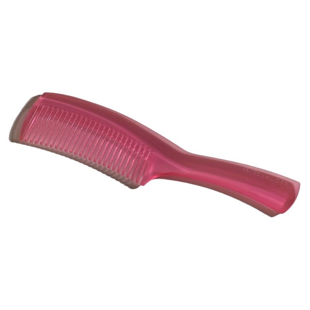 Estee Lauder Pink Translucent Hair Comb - 7" LOOK!!!‎